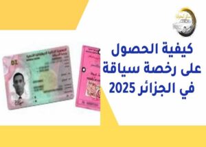 كيفية الحصول على رخصة سياقة في الجزائر 2025